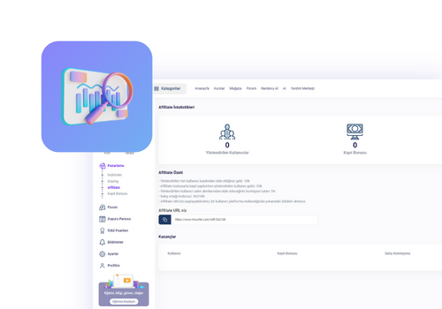 Affiliate Sistemi 9 Kazanclarinizi Izleyin
