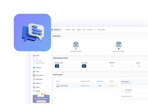 Platform Desteği 4 Yanit Bekleyin